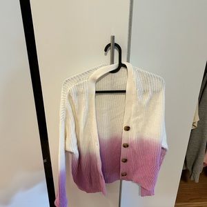 Ann taylor ombre cardigan